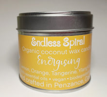 Load image into Gallery viewer, ENERGISING - Natural Coconut Wax Candles (Lemon, Orange, Tangerine, Ylang Ylang)
