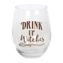 Load image into Gallery viewer, Drink Up Witches Stemless Glass