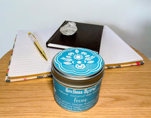 Load image into Gallery viewer, FOCUS - Natural Coconut Wax Candles (Tangerine, Orange, Lemon, Rosemary, Peppermint)