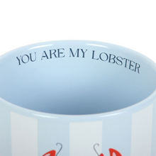 Load image into Gallery viewer, YOU ARE MY LOBSTER STRIPED MUG