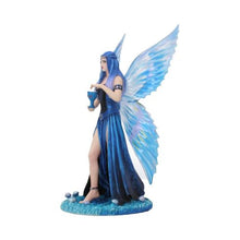 Load image into Gallery viewer, Enchantment Blue Fairy with Goblet Figurine by
Anne Stokes 26cm