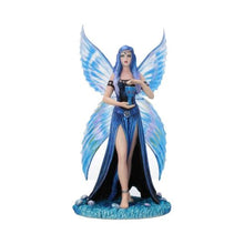 Load image into Gallery viewer, Enchantment Blue Fairy with Goblet Figurine by
Anne Stokes 26cm