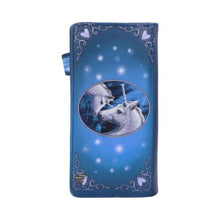 Load image into Gallery viewer, Sacred Love Unicorn Purse Blue by Lisa Parker 18.5cm