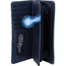 Load image into Gallery viewer, Sacred Love Unicorn Purse Blue by Lisa Parker 18.5cm