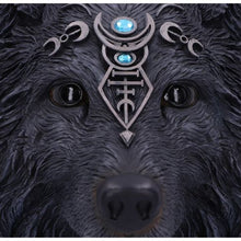 Load image into Gallery viewer, Wolf Moon 30cm
Dark Gothic Magical Wolf Moon Wall Hanging Plaque