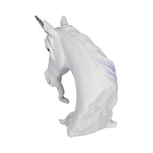 Load image into Gallery viewer, Jewelled Magnificence Small White Unicorn Bust Ornament 15cm