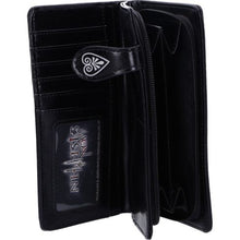 Load image into Gallery viewer, Skull Tarot Card Purse Embossed Wallet 18.5cm