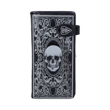 Load image into Gallery viewer, Skull Tarot Card Purse Embossed Wallet 18.5cm