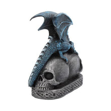Load image into Gallery viewer, Blue Dragon and Skulls Year Keeper Gothic Calendar 14cm