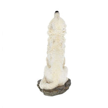 Load image into Gallery viewer, Storms Cry Howling White Wolf Figure 20cm
