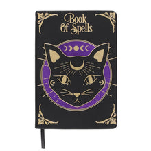 Load image into Gallery viewer, MYSTIC MOG BOOK OF SPELLS A5 NOTEBOOK