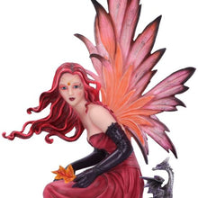 Load image into Gallery viewer, Carreen 60cm 
Autumn Fairy with Dragon Figurine