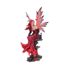 Load image into Gallery viewer, Carreen 60cm 
Autumn Fairy with Dragon Figurine