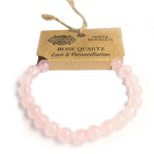 Load image into Gallery viewer, Power Bracelet - Rose Quartz