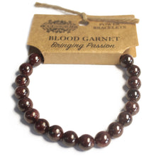 Load image into Gallery viewer, Power Bracelet - Blood Garnet