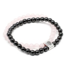 Load image into Gallery viewer, Magnetic Gemstone Bracelet - Rose Quartz
