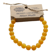 Load image into Gallery viewer, Power Bracelet - Honey Crystal