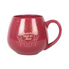 Load image into Gallery viewer, PINK FORTUNE TELLER MUG (colour changing text)
