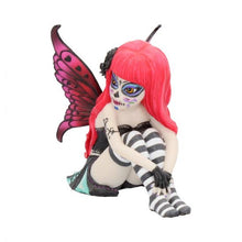 Load image into Gallery viewer, Valentina Sugar Skull Fairy Ornament 10cm