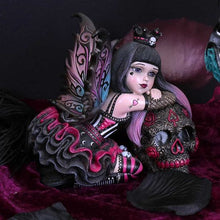 Load image into Gallery viewer, Lolita 12cm Little Shadows Gothic Fairy and Sugar Skull Ornament
