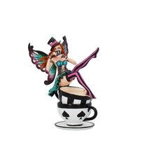 Load image into Gallery viewer, Hatter with Teacup 16cm - Wonderland Fairy