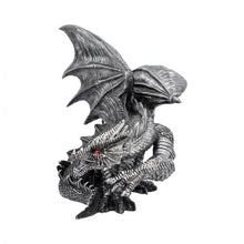 Load image into Gallery viewer, Obsidian Dragon Figurine 25cm