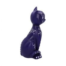 Load image into Gallery viewer, Mystic Kitty Purple 26cm Ouija Cat Figurine