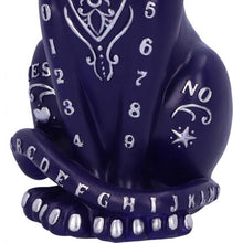 Load image into Gallery viewer, Mystic Kitty Purple 26cm Ouija Cat Figurine