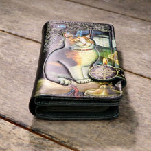 Load image into Gallery viewer, Adventure Awaits Embossed Purse 18.5cm Lisa Parker