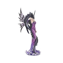 Load image into Gallery viewer, Guardians Embrace 26.5cm Dark Fairy Dragon Ornament