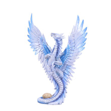 Load image into Gallery viewer, Adult Silver Dragon 31.5cm - Anne Stokes Age of Dragons