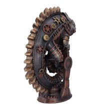 Load image into Gallery viewer, Mechanical Chameleon 22.3cm Steampunk Lizard Figurine