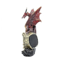 Load image into Gallery viewer, Eye of the Dragon Light Up Red Figurine Ornament 21cm