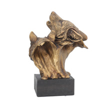 Load image into Gallery viewer, Song of the Wild Howling Wolf Bust 23cm