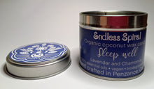 Load image into Gallery viewer, SLEEP WELL - Natural Coconut Wax Candles (Lavender and Chamomile)
