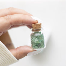 Load image into Gallery viewer, Jar of Luck Aventurine Crystal in a Matchbox
