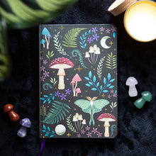 Load image into Gallery viewer, DARK FOREST PRINT A5 NOTEBOOK
