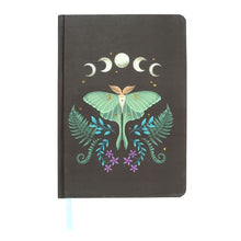 Load image into Gallery viewer, LUNA MOTH A5 NOTEBOOK
