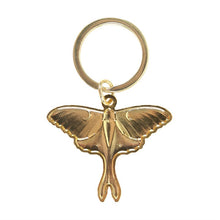 Load image into Gallery viewer, LUNA MOTH KEYRING
