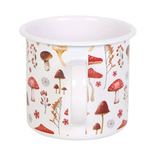 Load image into Gallery viewer, ALL OVER MUSHROOM PRINT ENAMEL MUG
