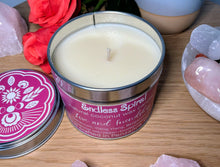 Load image into Gallery viewer, LOVE AND FRIENDSHIP - Natural Coconut Wax Candles (Rose, Geranium, Ylang Ylang, Bergamot  Sandalwood)
