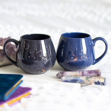 Load image into Gallery viewer, Purple Constellation Rounded Mug
