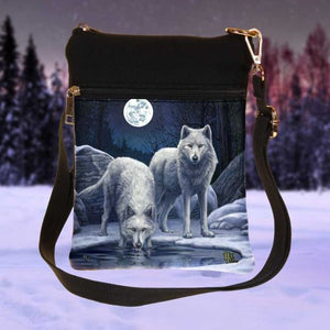 Warriors Of Winter Small Shoulder Bag by Lisa Parker 23cm