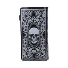 Load image into Gallery viewer, Skull Tarot Card Purse Embossed Wallet 18.5cm
