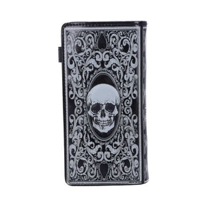 Skull Tarot Card Purse Embossed Wallet 18.5cm