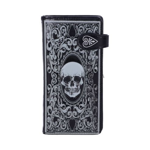 Skull Tarot Card Purse Embossed Wallet 18.5cm