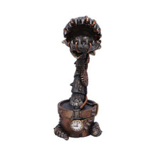 Load image into Gallery viewer, Cogwork Carnivore 24.3cm Bronze Mechanical Flesh Eating Plant Figurine
