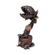 Load image into Gallery viewer, Cogwork Carnivore 24.3cm Bronze Mechanical Flesh Eating Plant Figurine
