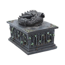 Load image into Gallery viewer, Dragon Ivy Tarot Card Holder Box 18 cm
