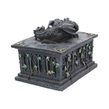 Load image into Gallery viewer, Dragon Ivy Tarot Card Holder Box 18 cm
